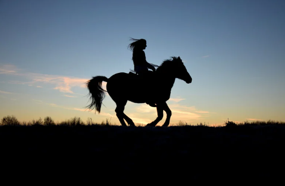 Horse Riding, Spring Creek